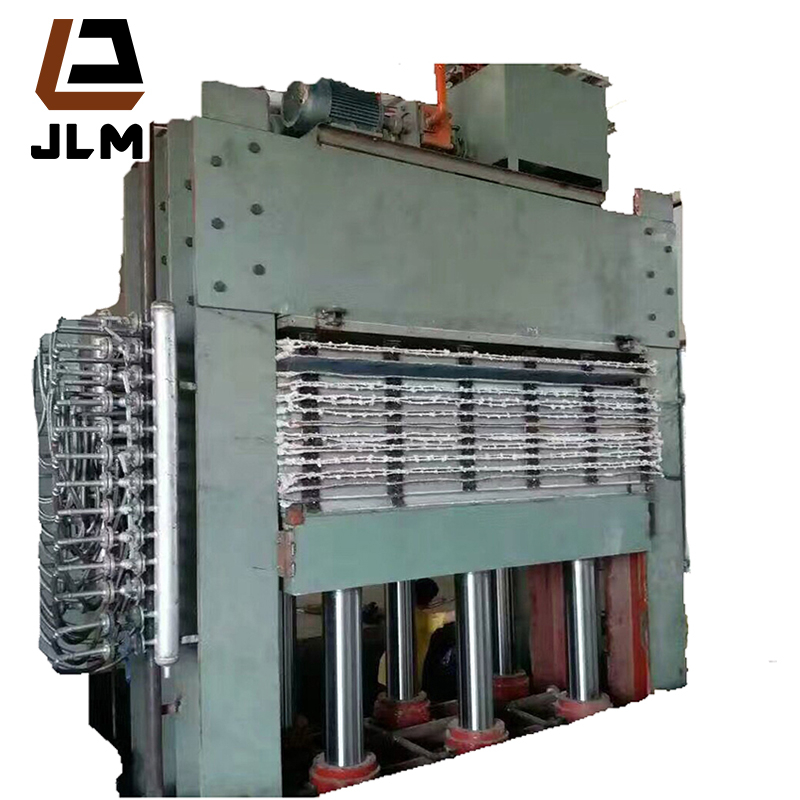 Hot Sale Short Cycle Melamine Hot Press Machine for Sticking Face Veneer
