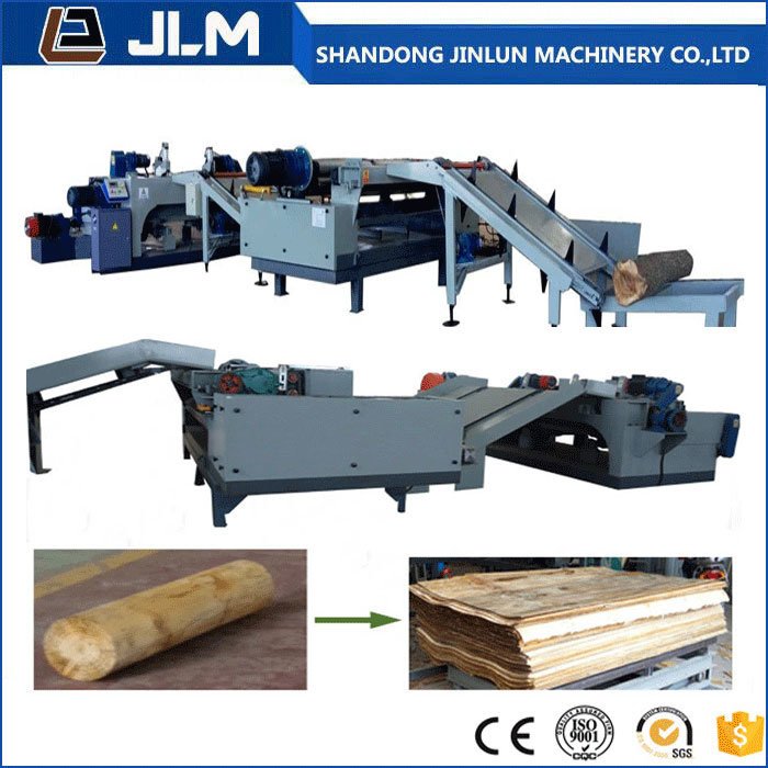 2600mm 8 feet Spindle-less Core Veneer Peeling Production Line