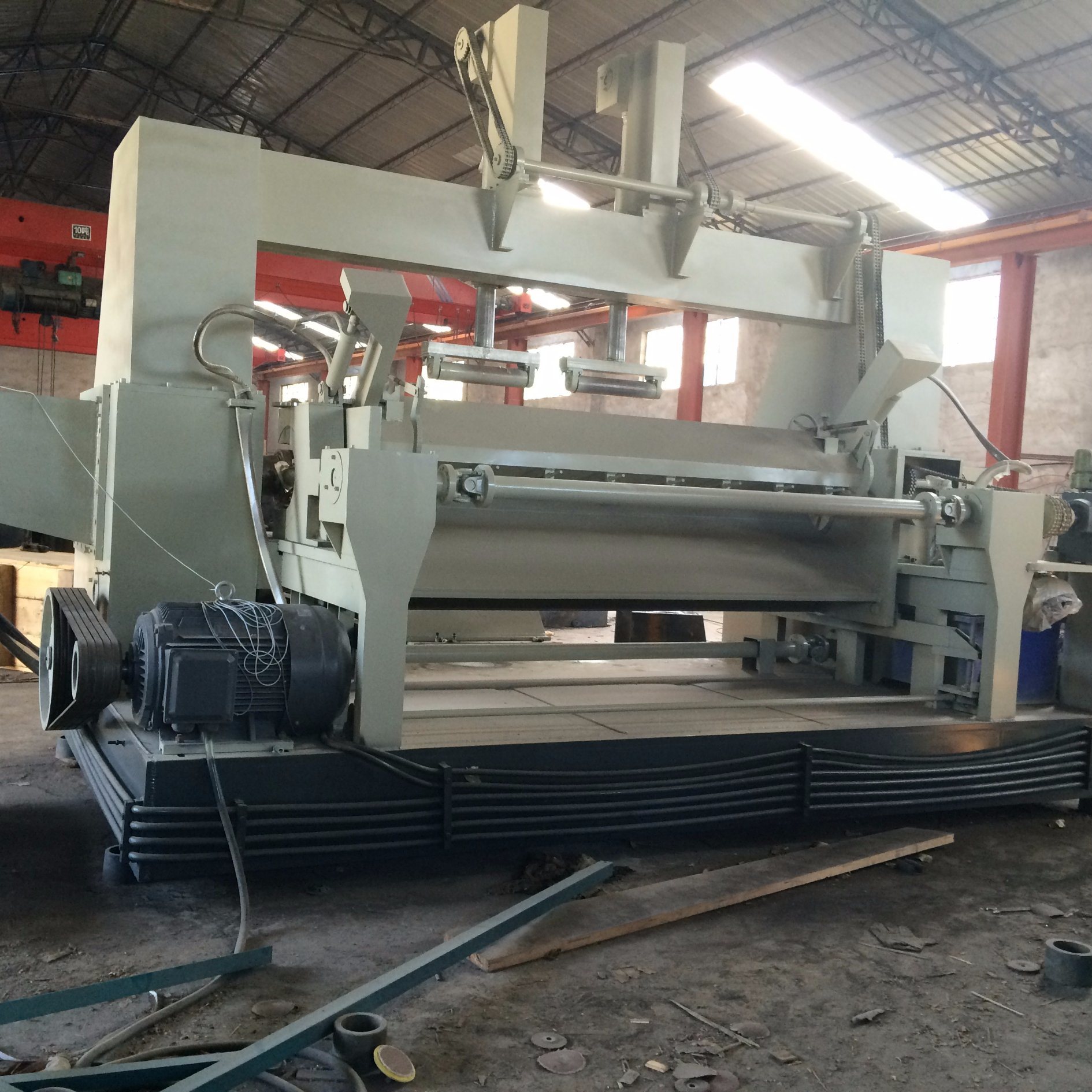Best Sale CNC Control Okoume Face Veneer Rotary Lathe in Gabon